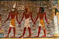 Egyptian gods in KV16