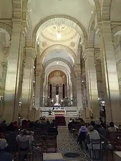 The nave and choir after (2024)