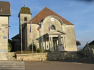 The church in Montfaucon