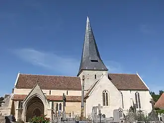 The church in Norrey-en-Auge