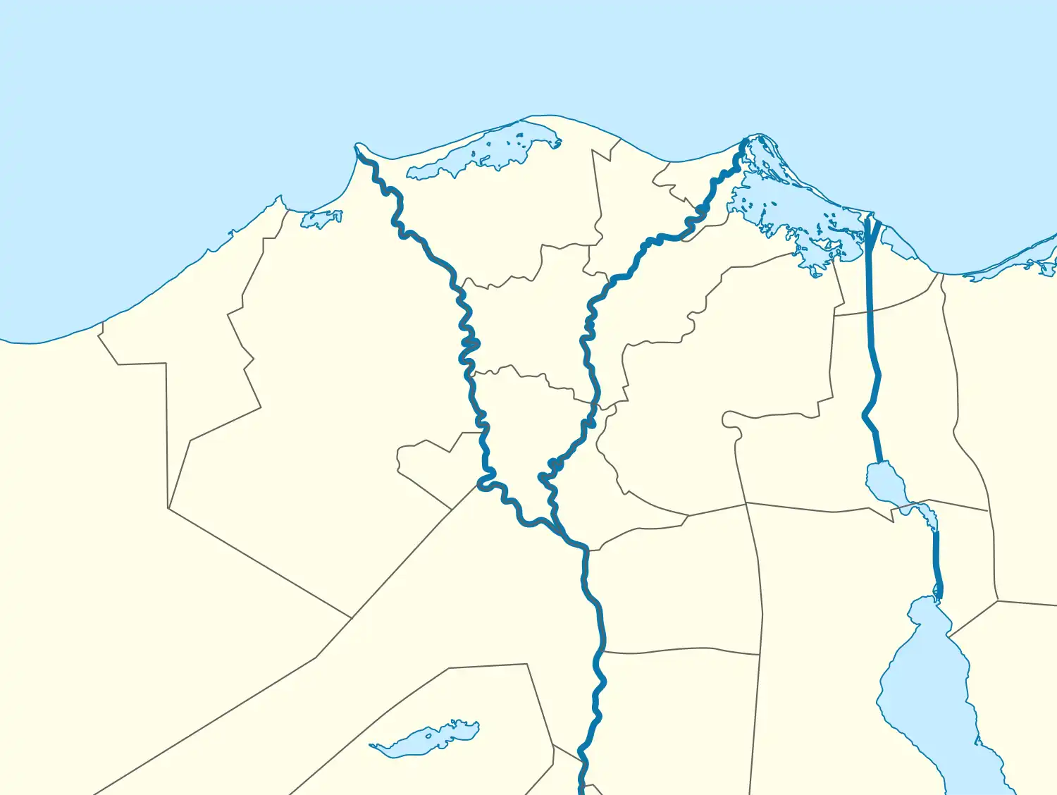 Kom el-Hisn is located in Nile Delta