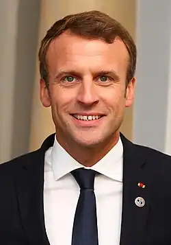 Emmanuel Macron President of the French Republic since 14 May 2017