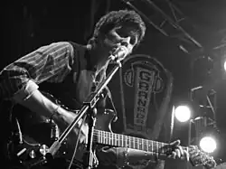 Performing with Bonnie "Prince" Billy at The Granada Theater, June 6, 2009