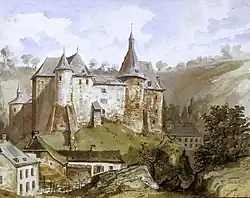 Michel Engels: Clervaux Castle (1886)