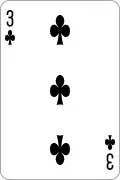 3 of clubs