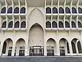 Main Entrance of King Faisal Mosque in Sharjah