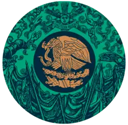 Seal of the Chamber of Deputies of Mexico during the LXVI legislature.