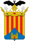 Coat of arms of Novallas, Spain