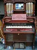 Pipe-top parlor organ[9]