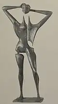 Eulalia, bronze, 112 cm, 1975