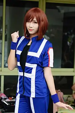 Cosplay of Ochaco Uraraka