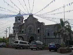 Facade of the Our Lady of Abandoned Parish Church.