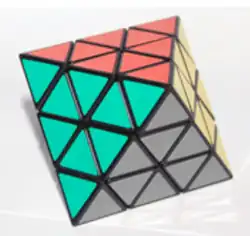 Face Turning Octahedron in its solved state