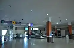 Baggage claim area