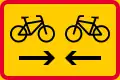 Two-way cycle track (formerly used )