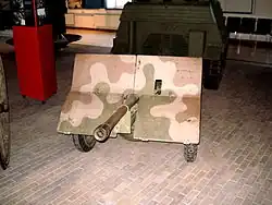 A Finnish-made gun at the Manege Military Museum, Suomenlinna fortress, Helsinki, 2006