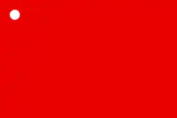 Vice Admiral of the Red Squadron command flag 1805 to 1864 for use in the Kingdom of Great Britain and the United Kingdom.