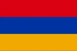 Flag of the First Republic of Armenia (1918–1922)