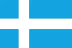 Flag of Calais, Hauts-de-France