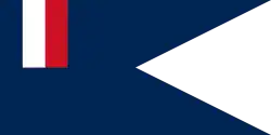 Flag of the French colonial governor