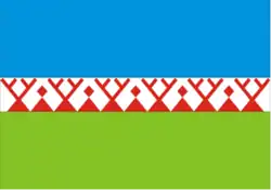 Flag of Momsky District