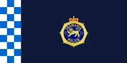 Flag of the Tasmania police