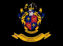 Flag of the Montgomery County Police Department