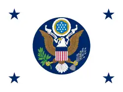 Flag of the deputy secretary of state