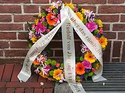 Flowers to commemorate Rudolf von Jhering 1818-2018