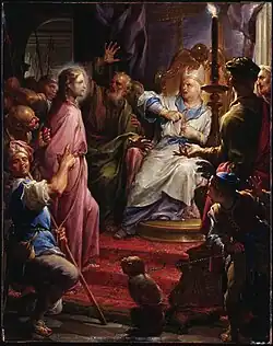 Christ Before Caiaphas, c. 1705, Princeton University Art Museum, Princeton