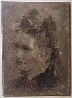 Daguerreotypi of Fredrikke Nielsen from the 1860-ies. Taken by unknown. Brita Rojahn (owner).