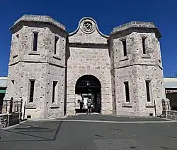 Photo of limestone structure