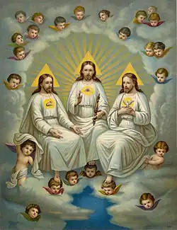 Holy Trinity by Fridolin Leiber (1853–1912)