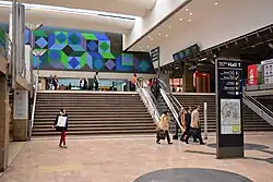 Concourse of the station