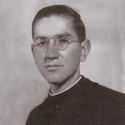 A front portrait picture of Gaston Miron