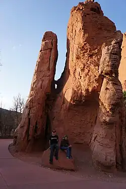 Sentinel Spires, a popular tourist attraction in Garden of the Gods