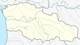 Supsa is located in Guria