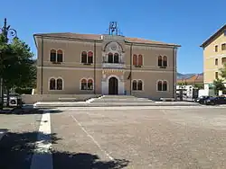Town hall.