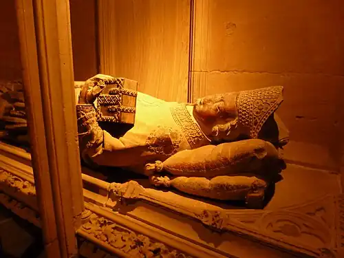 Tomb of Bishop Conrad de Lichtenberg (1310–20)