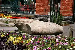 The glacial erratic in Elthorne Park