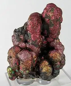 Iridescent goethite, Filón Sur Mine, Tharsis, Huelva, Spain