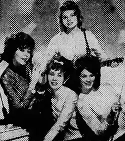 Goldie & the Gingerbreads in 1963