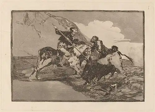 Bullfighting, Francisco de Goya