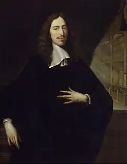 Portrait of Johan de Witt, Grand Pensionary of Holland (by Jan Asselijn ca. 1652)