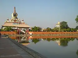 The Great Drigung Kagyud Lotus Stupa in Lumbini, Nepal