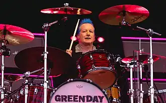Tré Cool at the Isle of Wight Festival 2024