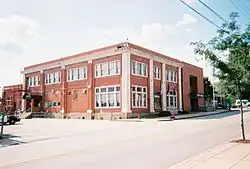 Former depot in Greensburg, now City Hall