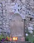 Grave of the abbot Stephen Bojovic