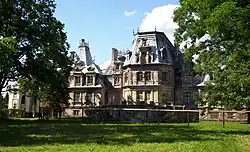 former Łubieński Palace in Guzów