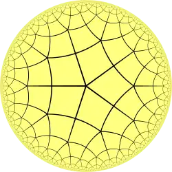 Tessellation obtained by coalescing two triangles